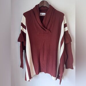 Meri Skye Poncho sweater